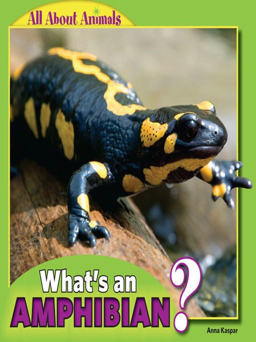 Title details for What's an Amphibian? by Anna Kaspar - Available